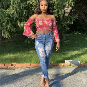 Tropix Crop Top